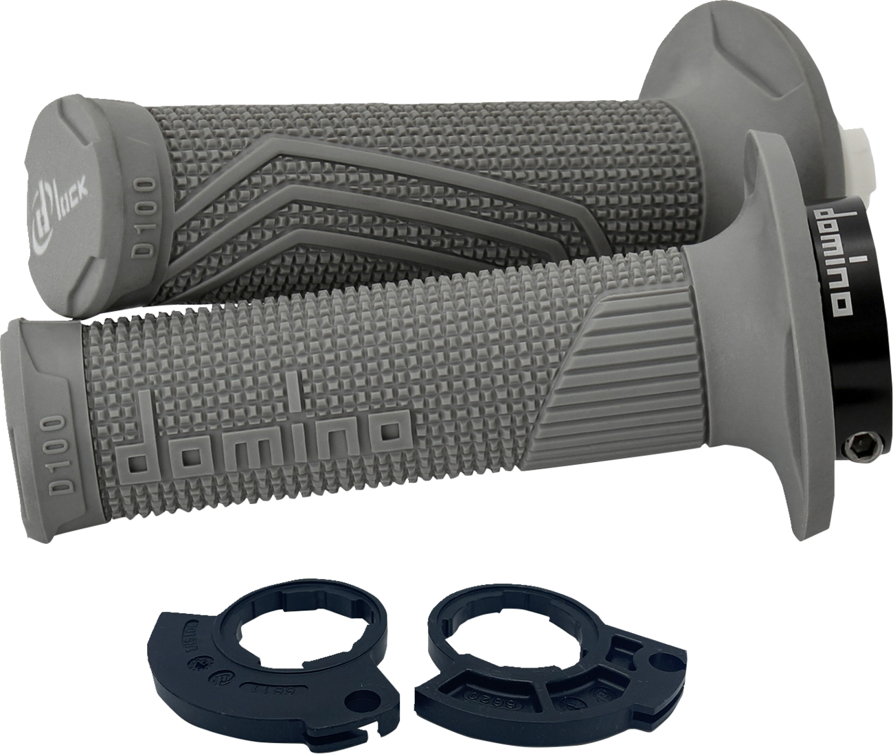Domino D100 D-Lock Grips - Single Cable / Gray