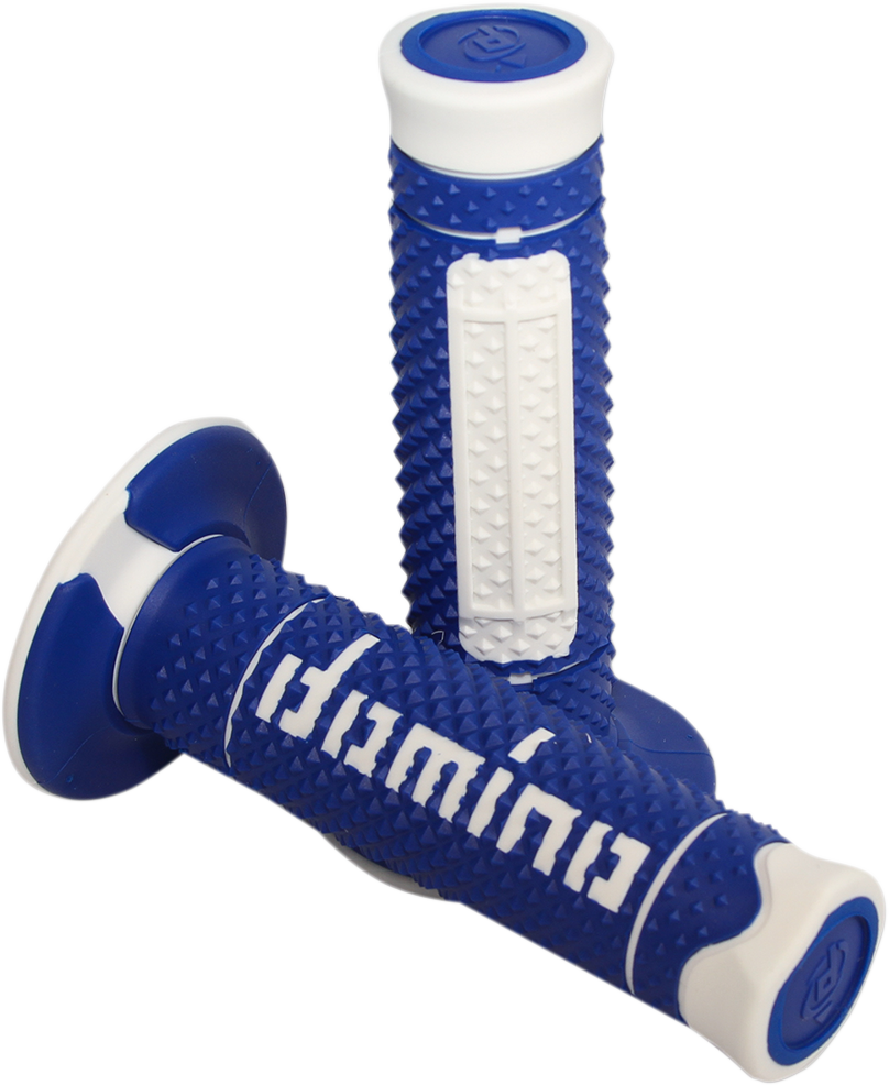 Domino Diamonte Grips - Dual Compound / Blue/White