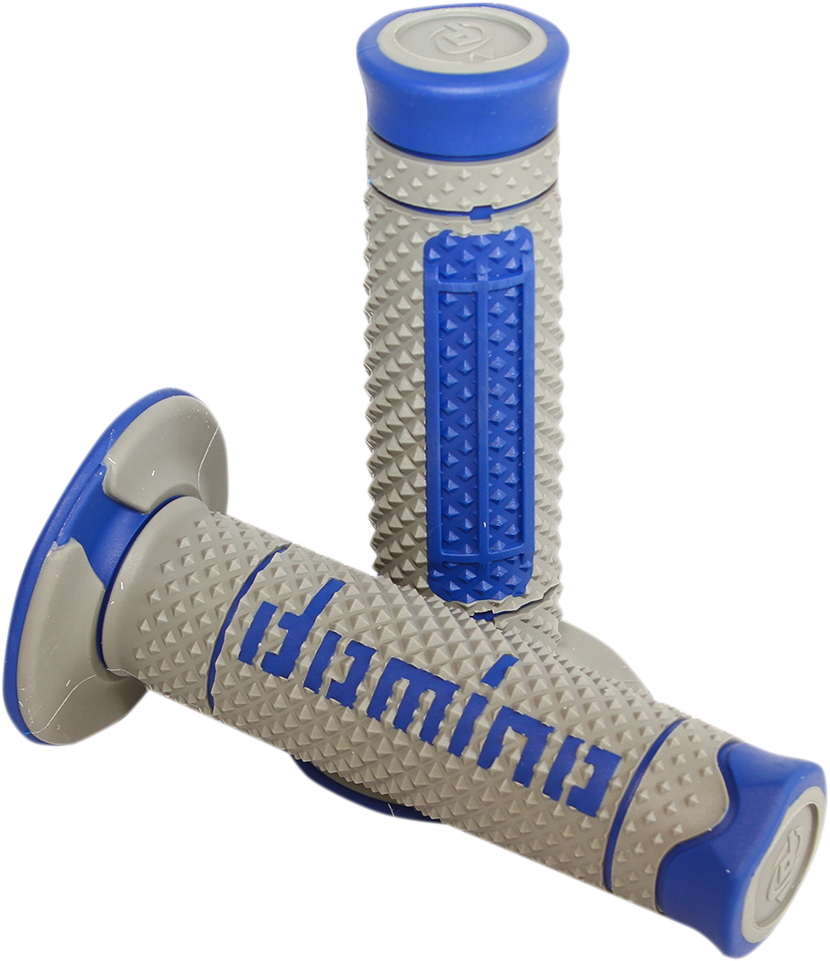 Domino Diamonte Grips - Dual Compound / Gray/Blue