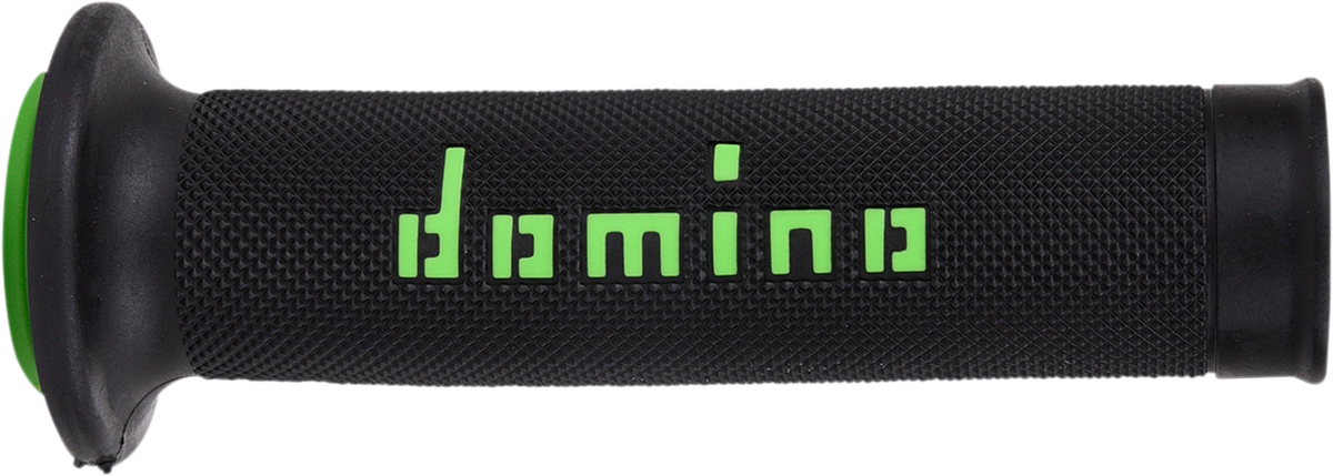 Domino MotoGP Grips - Dual-Compound / Black/Green
