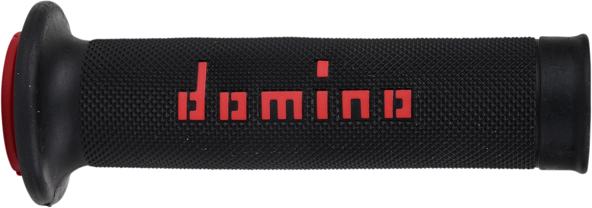 Domino MotoGP Grips - Dual-Compound / Black/Red
