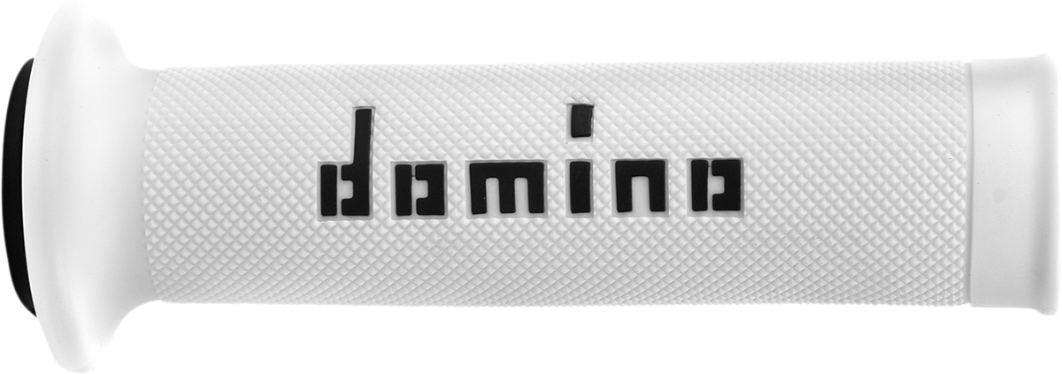 Domino MotoGP Grips - Dual-Compound / White/Black