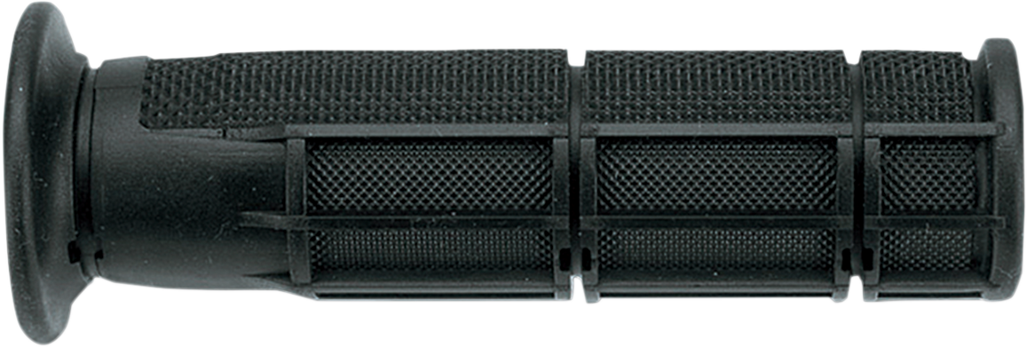 Domino Victor Half Waffle Grips - ATV / Black