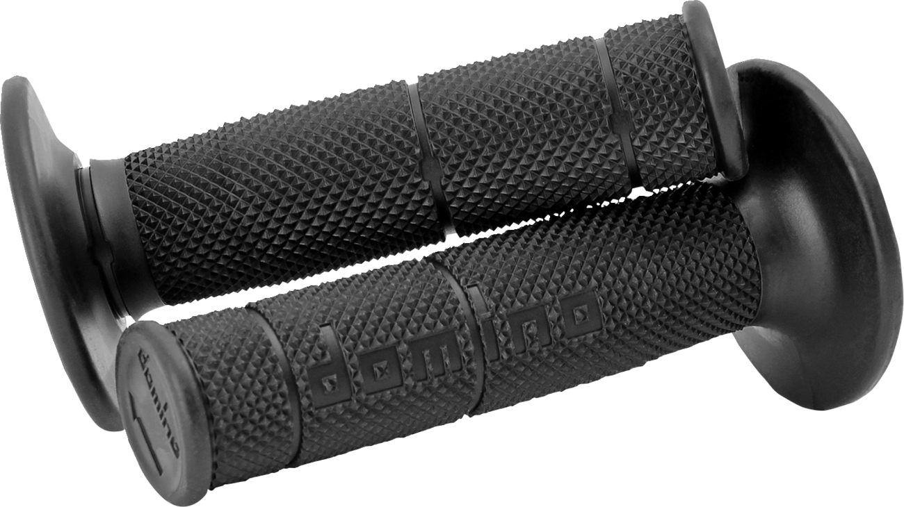 Domino Victor No-Waffle Grips - Black