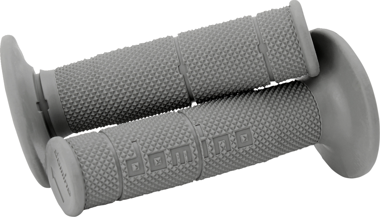 Domino Victor No-Waffle Grips - Gray