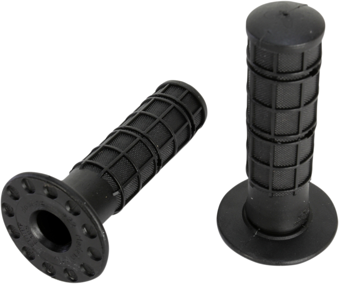 Domino Victor Waffle Grips - Full Waffle / Black