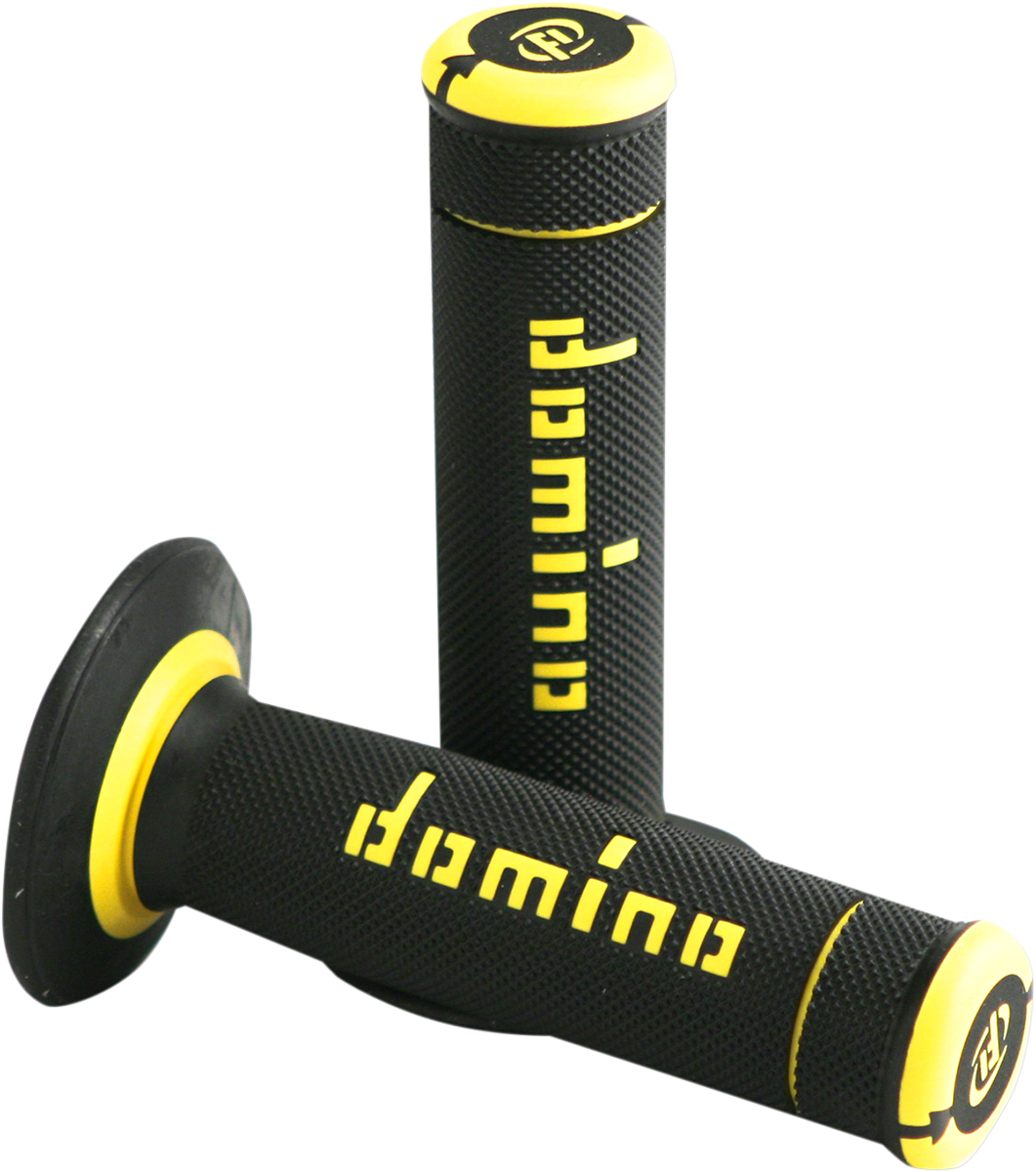 Domino Xtreme Grips - Black/Yellow