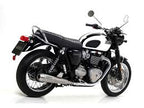 71853PRI Arrow Pro-Racing Exhausts, Stainless Steel for Triumph Bonneville 100/T120 2016