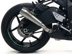 Arrow Pro-Race Slip-on Exhaust Nichrome with Steel End Cap ZX-6R 636 2009-2025 71898PRI