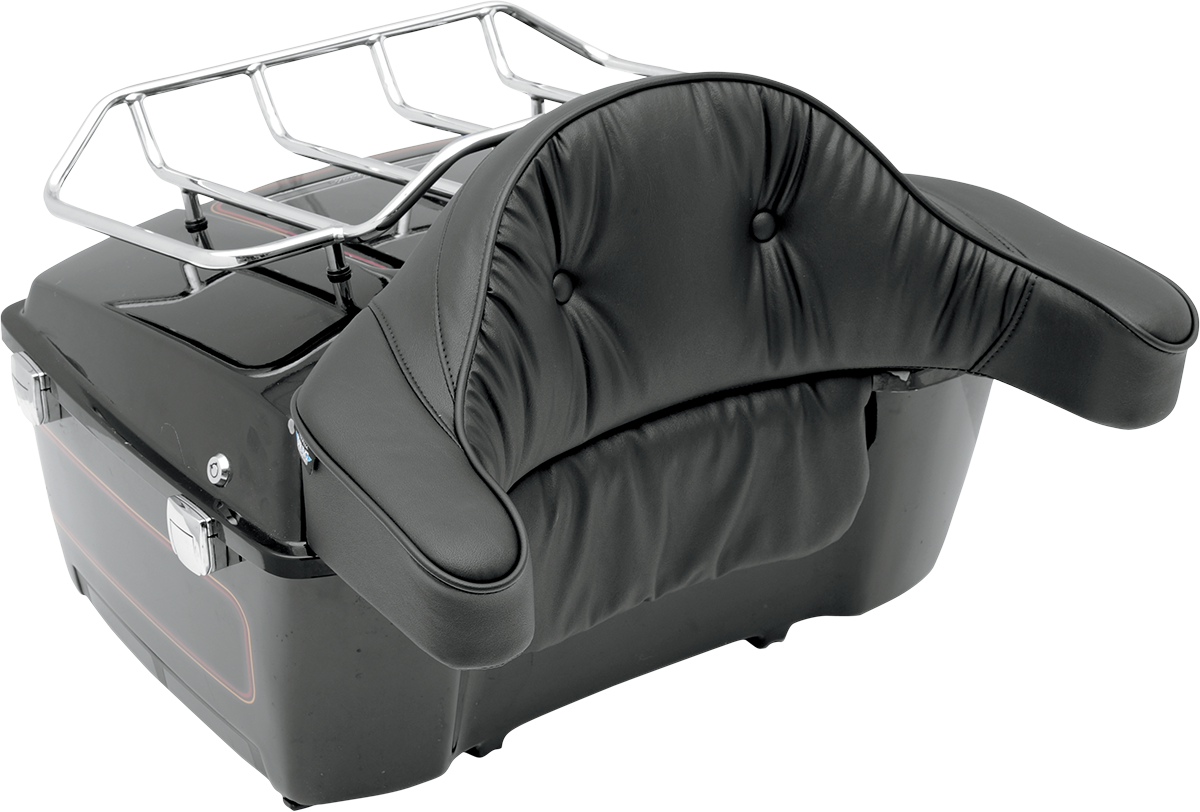 DRAG SPECIALTIES SEATS Pillow Tour Box Pad - Tour Box Pad / Pillow / Black 0822-0140