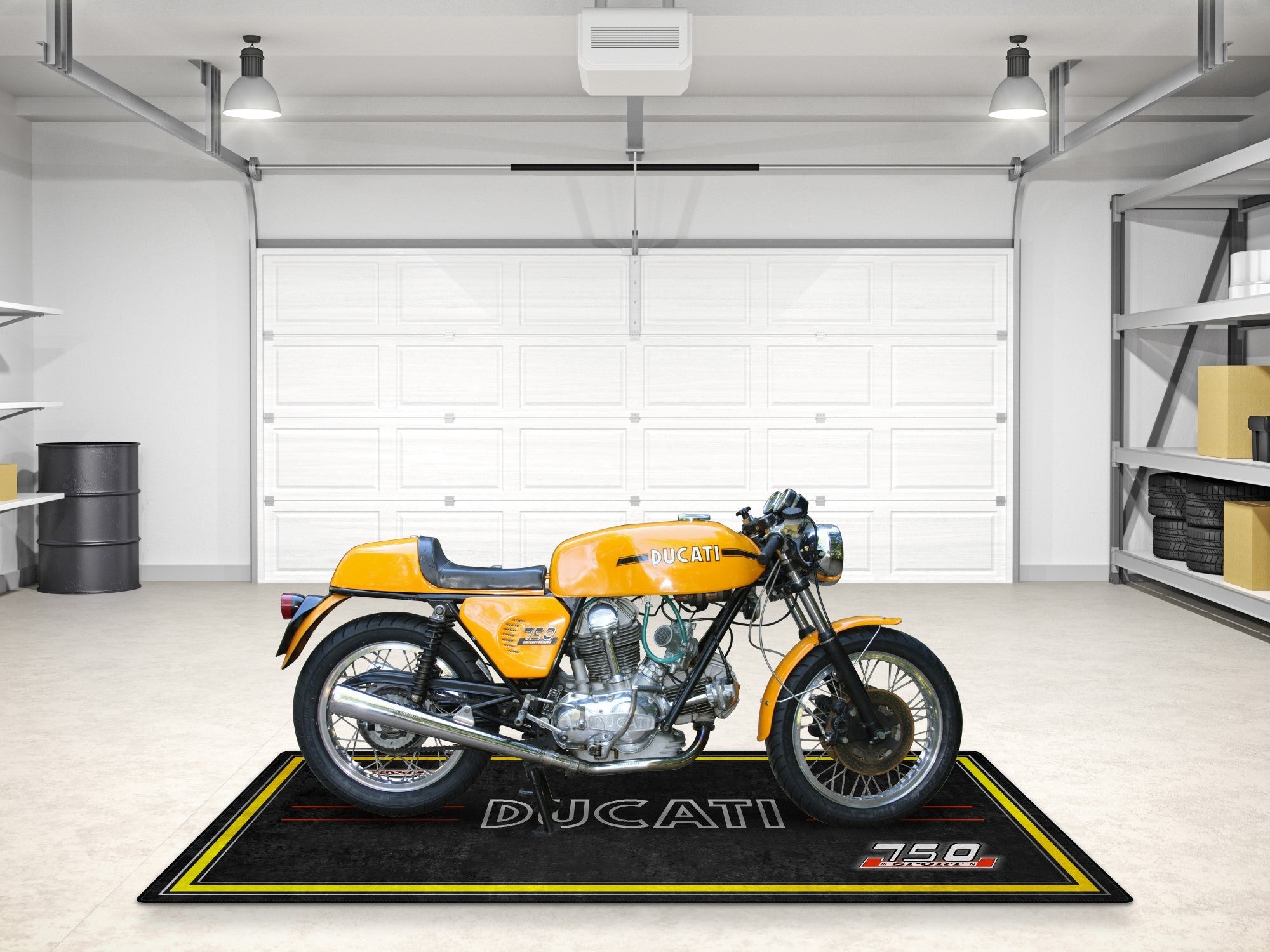MPM Motorcycle Mat for Ducati Classic 750 Sport - MM7223