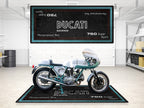 MPM Motorcycle Mat for Ducati Desmo 750 Super Sport - MM7222