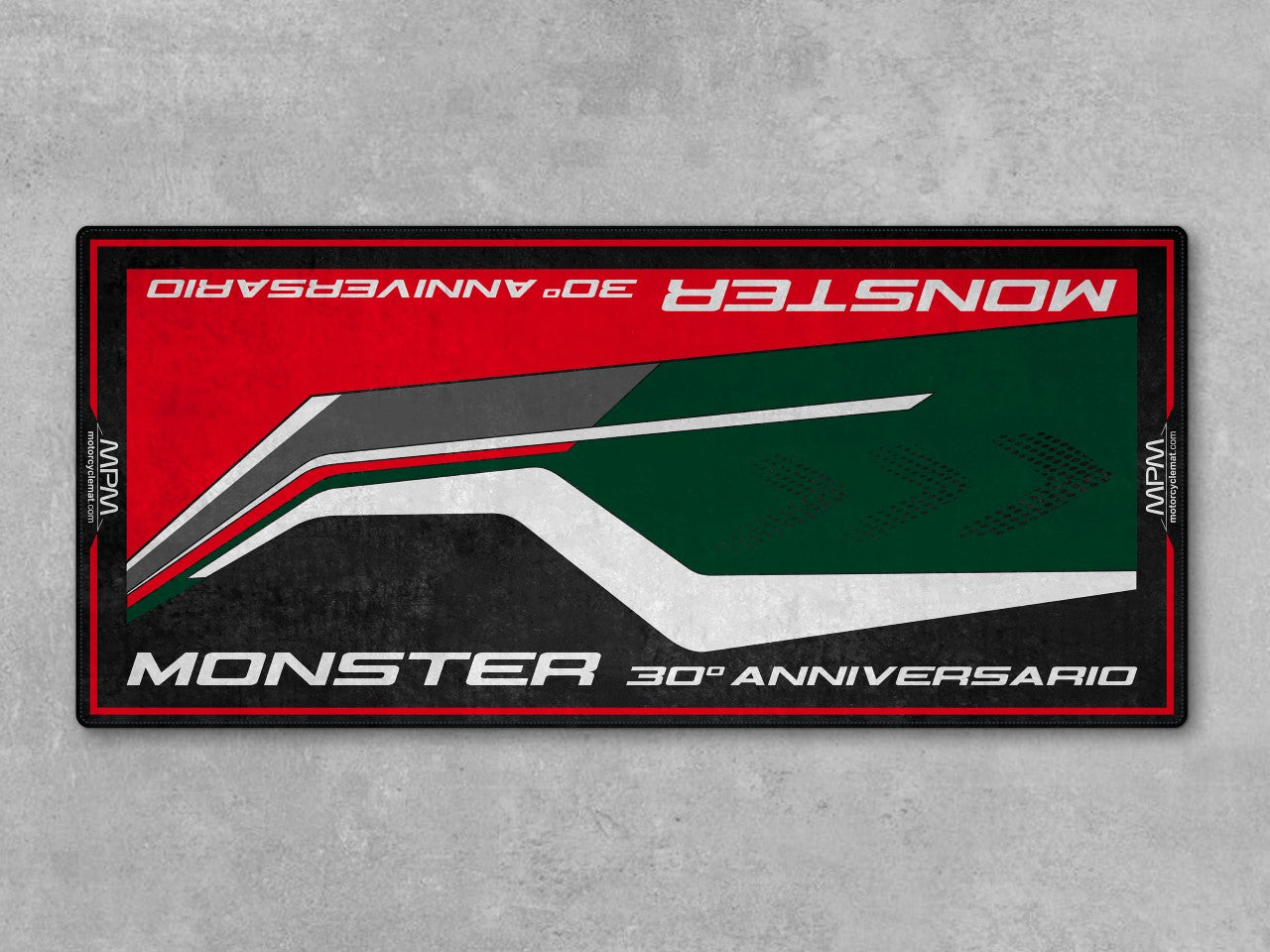MPM Motorcycle Mat for Ducati Monster 30th Anniversario - MM4106