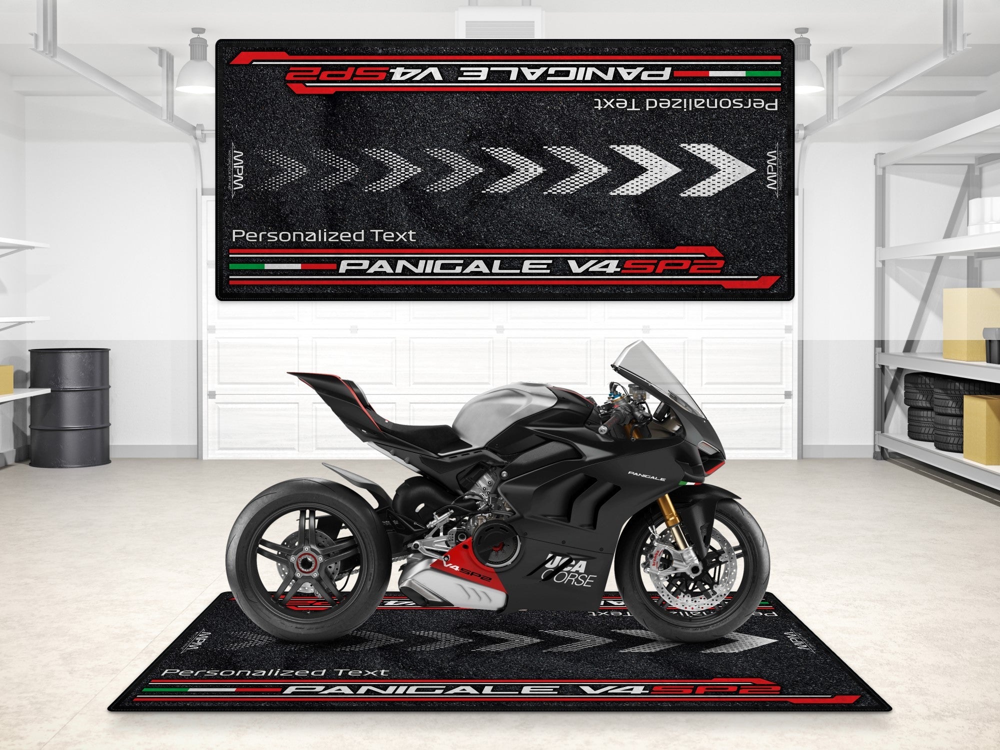 MPM Motorcycle Mat for Ducati Panigale V4 SP2 - MM7190