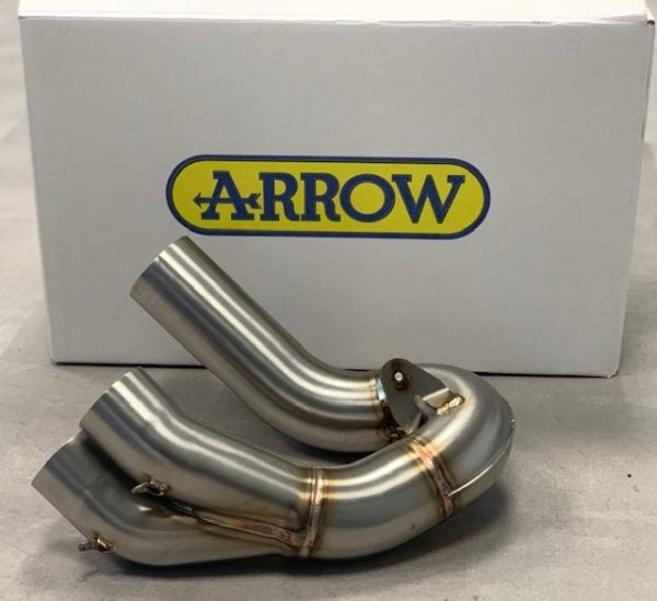 IN STOCK 71707mi Arrow Mid-Pipe Ducati Hypermotard 950 / SP 2019-2023