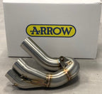 IN STOCK 71707mi Arrow Mid-Pipe Ducati Hypermotard 950 / SP 2019-2023