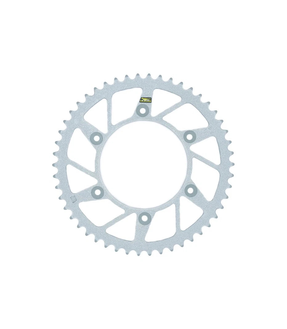 Durag Kawasaki Steel Rear Sprocket 50T - KX 250 450/ KLX 230 250D-Tracker/ KDX 220 - Silver