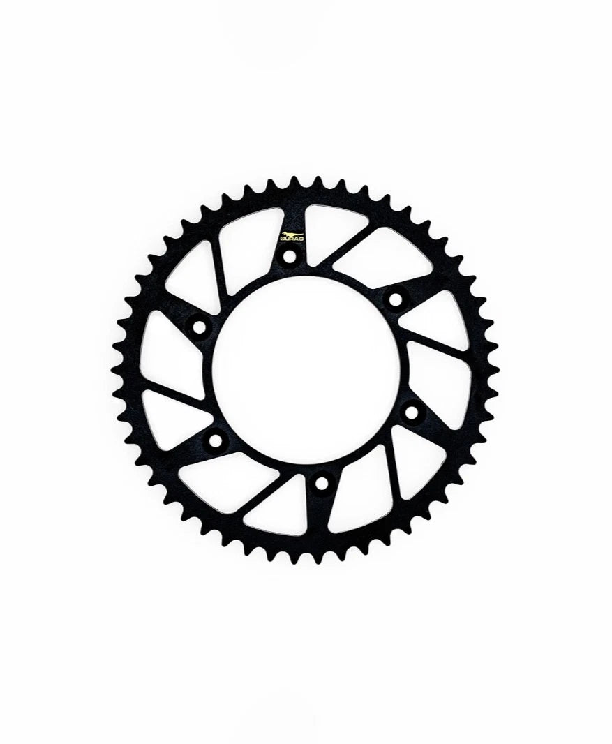 Durag Steel Rear Sprocket 52T 520 KTM 350 450/ GAS GAS 250 350 450/ TRIUMPH TF250 X - Black
