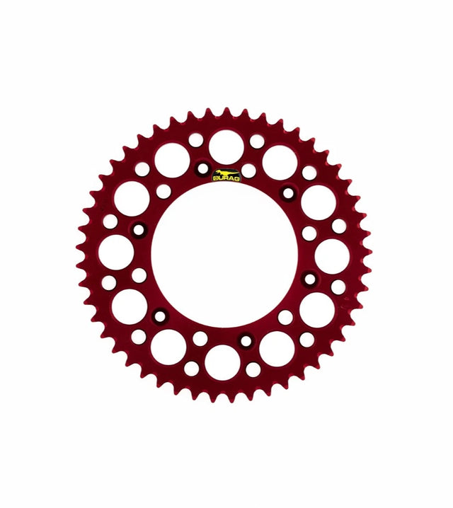 Durag Honda Aluminum Rear Sprocket 51T - CRF 230 / CRF 250 / CRF 450 / CR 250 - Red