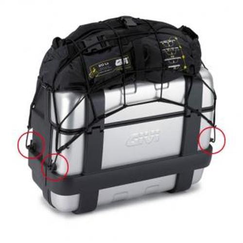 GIVI E125 Trekker Net Hooks Set of 4