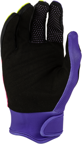 FLY Racing F-16 Raze Gloves (2027) - Purple / Red / Yellow - View 16