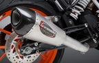 Yoshimura 390 Duke 17-20/RC390 17-20 Alpha T Stainless Slip-On Exhaust, w/ Stainless Muffler