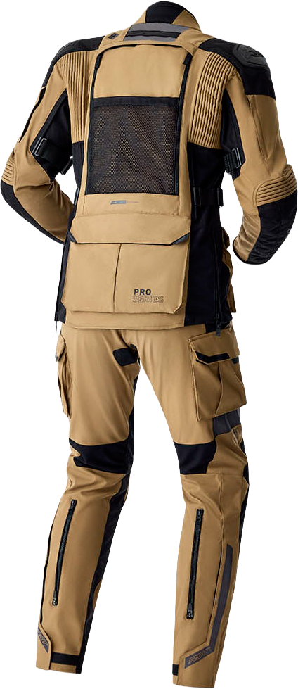 RST Pro Series Adventure-X CE Men's Textile Jacket - Sand / Black - View 12