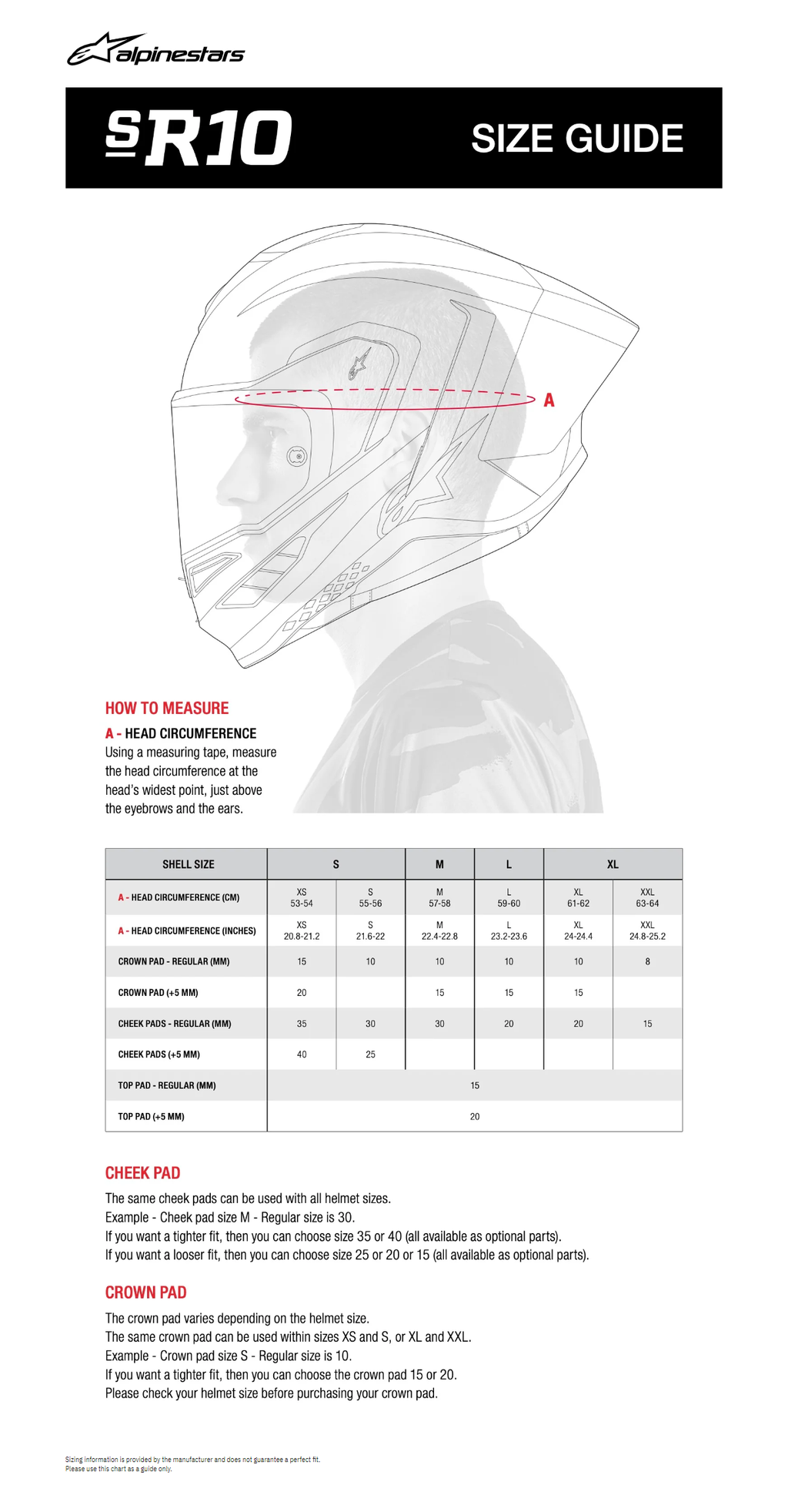 ALPINESTARS Helmet Supertech R10 Element