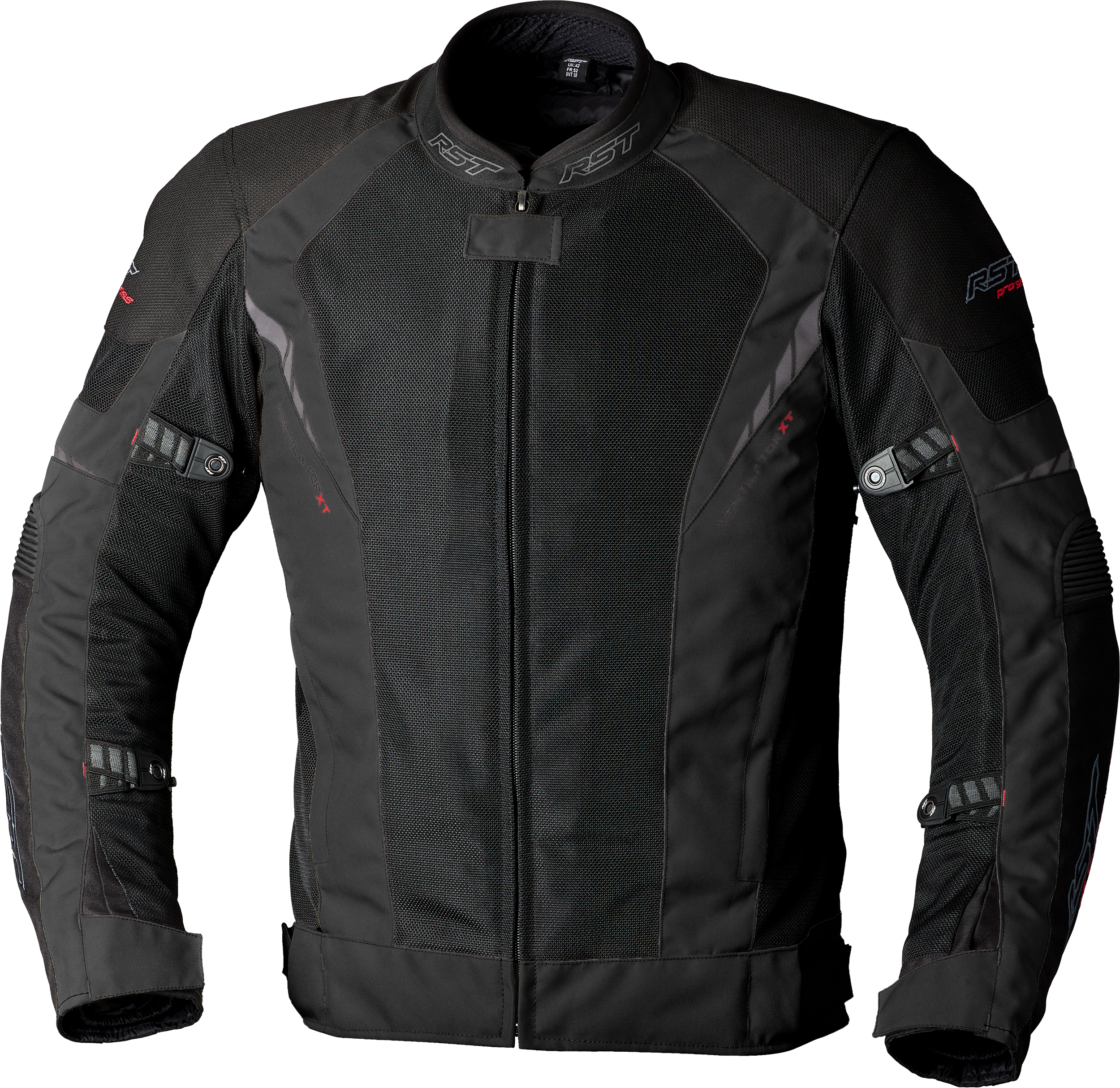 RST Pro Series Ventilator XT CE Jacket - Black / Black - View 1