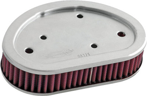 K&N HD-9608 High-Flow Air Filter For Harley-davidson Fld Switchback, Harley-davidson Fld Switchback Non Us, And Harley-davidson Fxd Dyna Super Glide