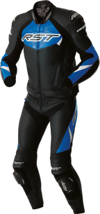 RST Tractech Evo 5 CE Men's Leather Jacket - Black / Blue - View 30