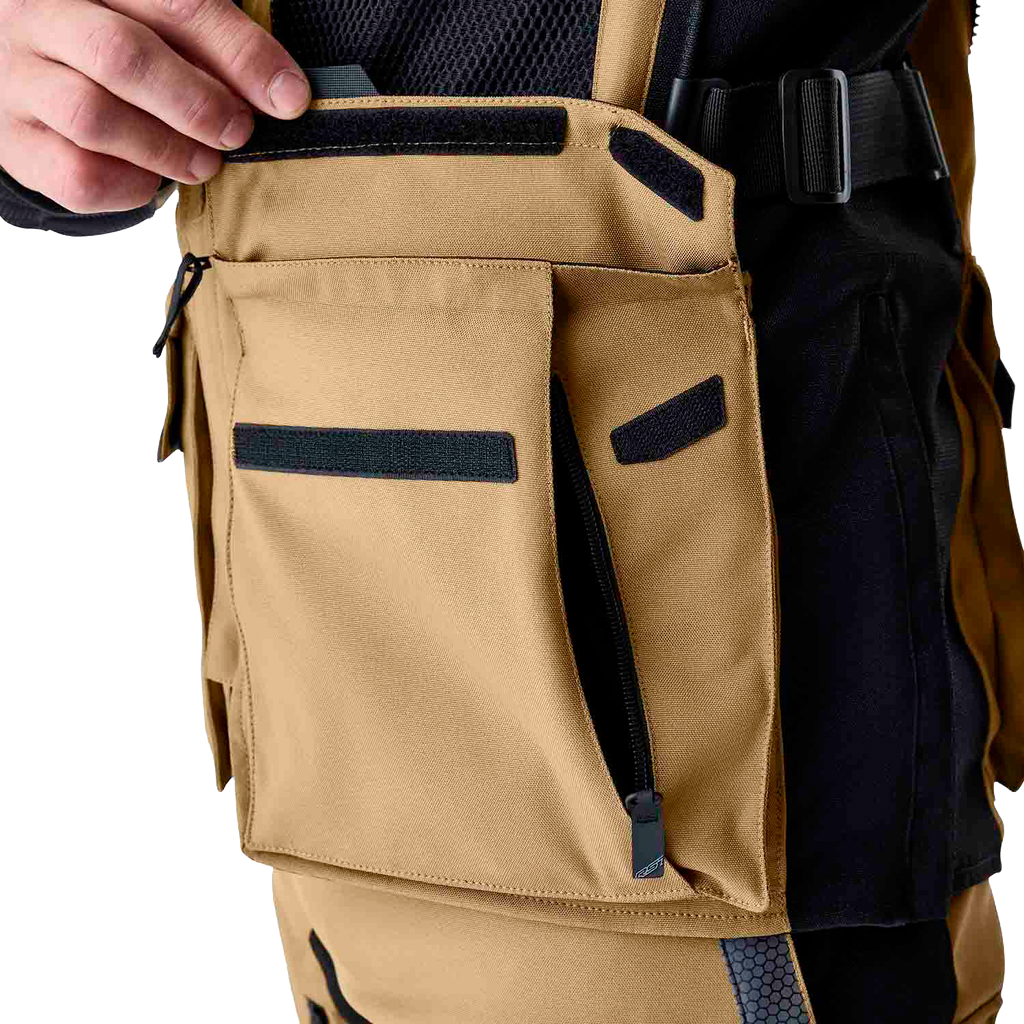 RST Pro Series Adventure-X CE Men's Textile Jacket - Sand / Black - View 20