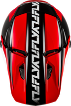 FLY Racing Kinetic Crest Helmet (2026) - Red / Black / White - View 28