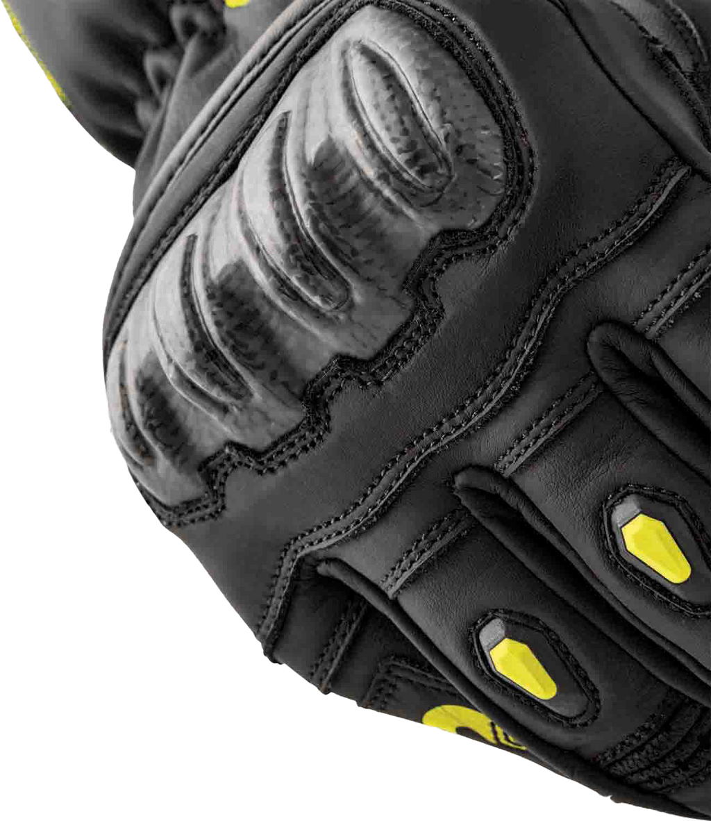RST S-1 Gloves - Black / Fluorescent Yellow - View 19