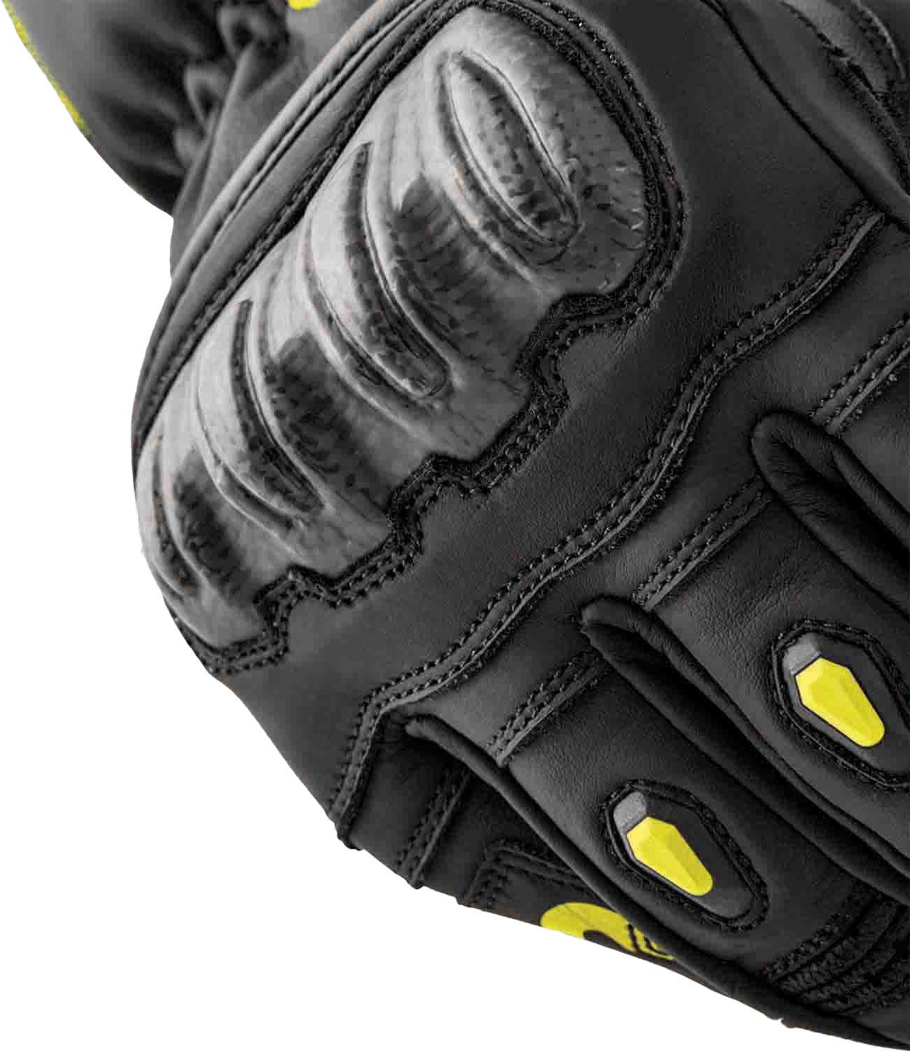 RST S-1 Gloves - Black / Fluorescent Yellow - View 19
