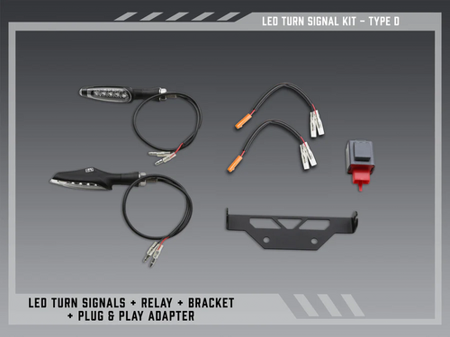 Yoshimura Type D Standard LED Signal Kit For V2 Fender Eliminators