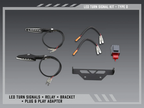 Yoshimura Type D Standard LED Signal Kit For V2 Fender Eliminators