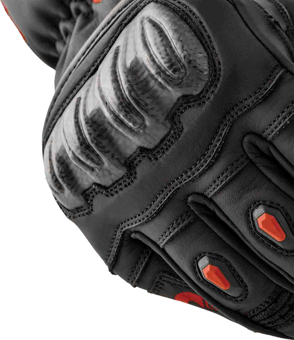 RST S-1 Gloves - Black / Red - View 16