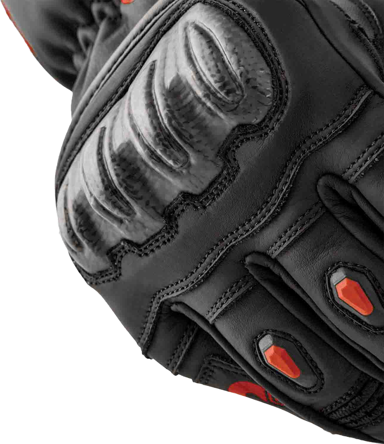 RST S-1 Gloves - Black / Red - View 16