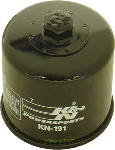 K&N KN-191 Powersports Oil Filter For Triumph America, Triumph Bonneville, And Triumph Bonneville T100