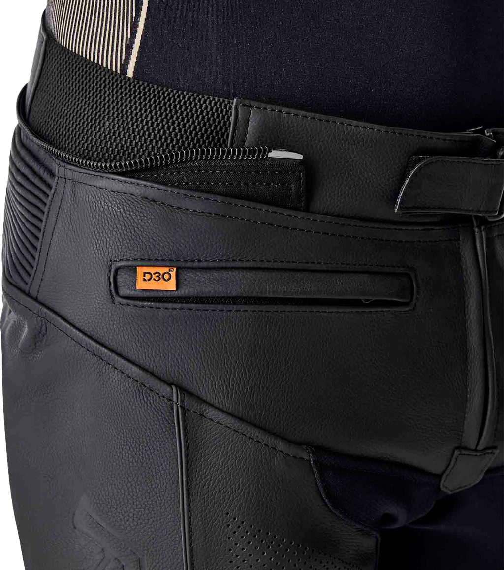 RST T2 D3O Leather Pants - Black - View 8
