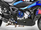 Rizoma Clutch Cover - Black/blue Bmw - ZBW109B