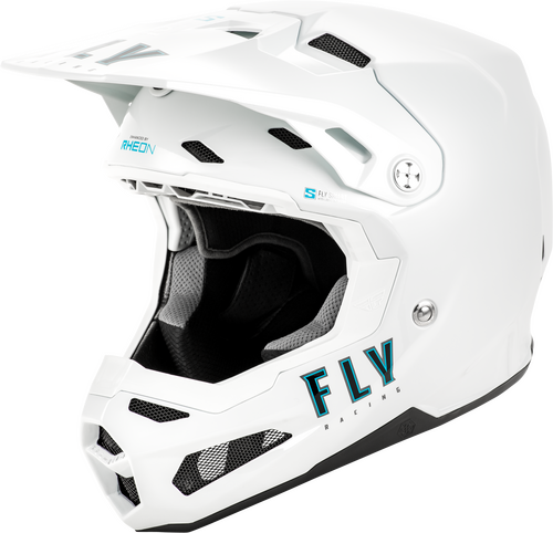 FLY Racing Formula S Carbon Helmet - White - View 13