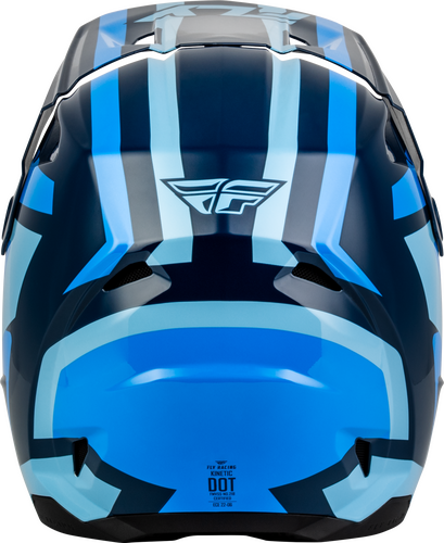 FLY Racing Kinetic Sync Helmet (2027) - Navy / Blue / Light Blue - View 23