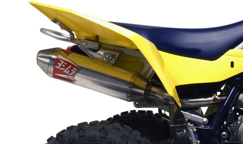 Yoshimura Suzuki/kawasaki LTZ400 03-14 RS-2 Stainless Slip-On Exhaust, w/ Aluminum Muffler