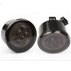 Eagle Lights 8700TS Smoked Amber LED Turn Signals for Jeep Wrangler