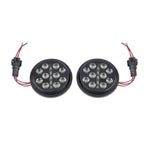 Eagle Lights Slim Line 4.5" Auxiliary / Passing LED Lights for Harley-Davidson® and Indian® Motorcycles - Plug and Play Connection
