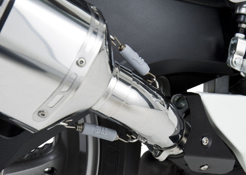 Yoshimura GSX-R600/750 11-26 R-77 Stainless Slip-On Exhaust, w/ Stainless Muffler