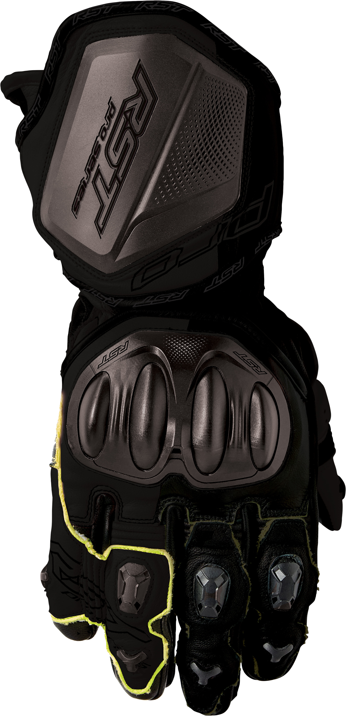 RST Pro Series GP D3O Gloves - Black - View 1
