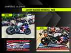 Custom Design MPM Motorcycle Mat – Special Design for You and Your Motorcycle!